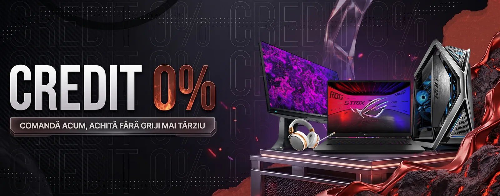 Credit 0% — comandă acum, achită mai târziu — Desktop